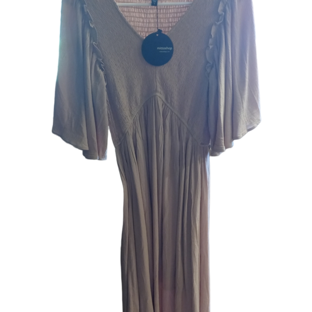 Mittoshop blush colored dress